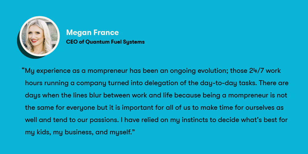 Megan France CEO of Quantum Fuel Systems