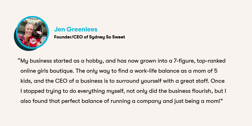 Sydney So Sweet founded by Jen Greenless