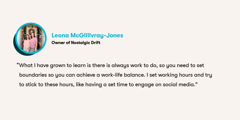Leona McGillivray-Jones, owner of Nostalgic Drift