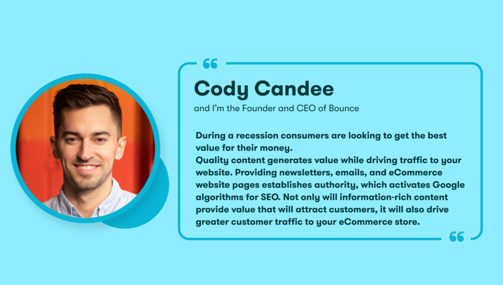 Cody Candee, founder and CEO of Bounce 