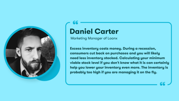 Daniel Carter, marketing manager of Loanx