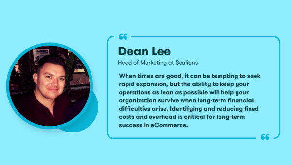 Dean Lee, head of marketing at Sealions 