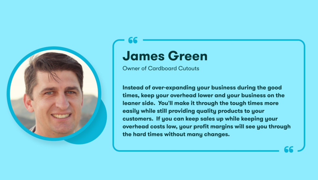 James Green, owner of Cardboard Cutouts 