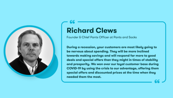 Richard Clews, founder & Chief Pants Officer at Pants and Socks 