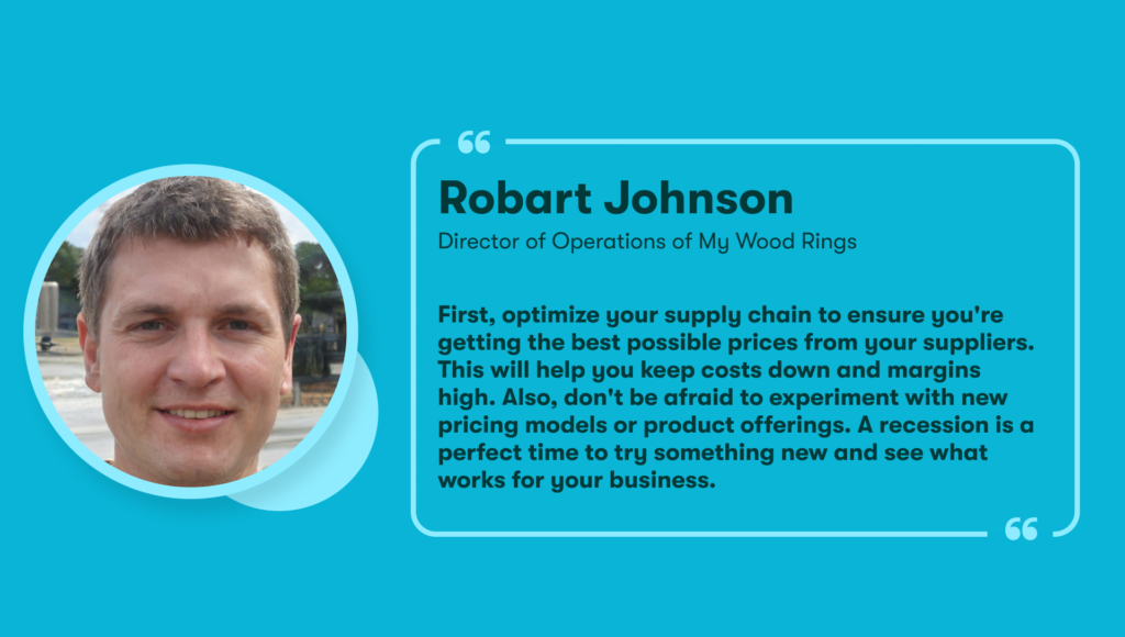 Robart Johnson, Director of Operations of My Wood Rings