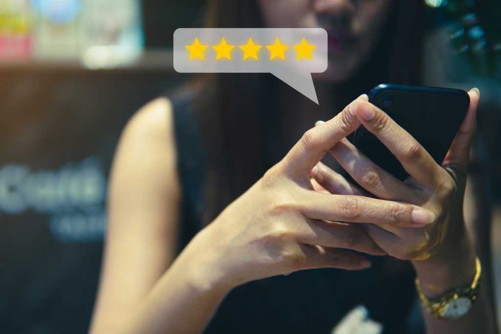 customer review good rating