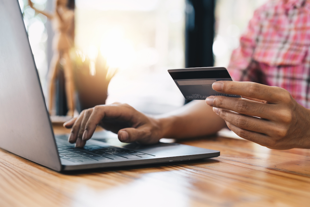 online shopping checkout