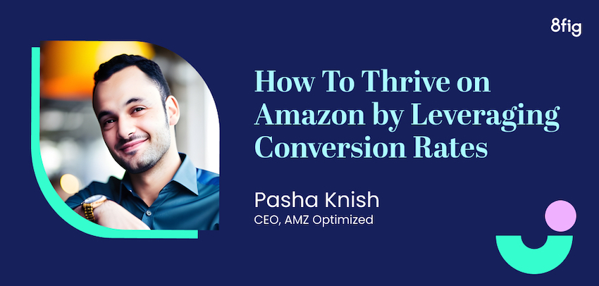 A graphic title of Pasha Knish of AMZ Optimized.