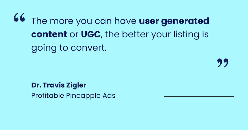 user generated content