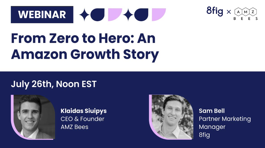 A webinar: zero to hero: an Amazon growth story